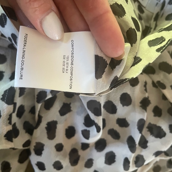 Yves Saint Laurent High Waisted Silk Skort - NWOT - Picture 10 of 12